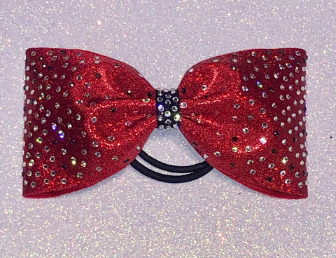 Tailless  Ombré Rhinestone Bow
