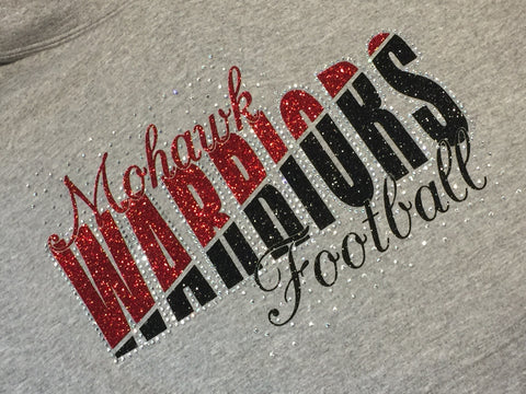 Mohawk Warriors Split Logo