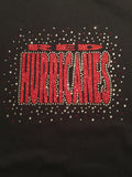 New Castle Red Hurricanes Bling Tee or Fashion Sweatshirt