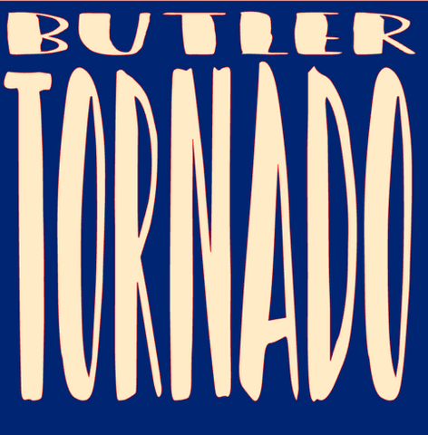 Butler Tornado Foil Logo