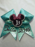 Rhinestone Mouse in the Middle Bow