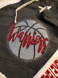 Mohawk Warriors Raglan Basketball Hoodie