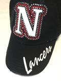 Neshannock Lancers Big "N" Bling Hat