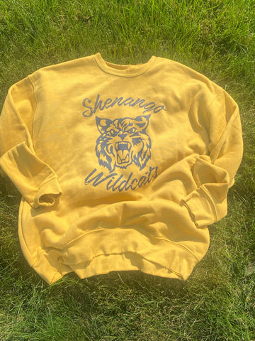 Shenango Wildcats Vintage Fleece or tee